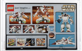 LEGO Star Wars AOTC Republic Gunship (7163) AFA 85 POP 1