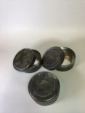 Three Vintage Kodak Co. Film Canister Metal Tin Cans Container Empty 3 1/2”