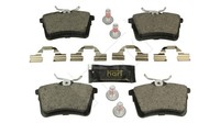Hinterachse Hart 249 009 Bremsbelagsatz, Scheibenbremse FüR CitroËN,Peugeot