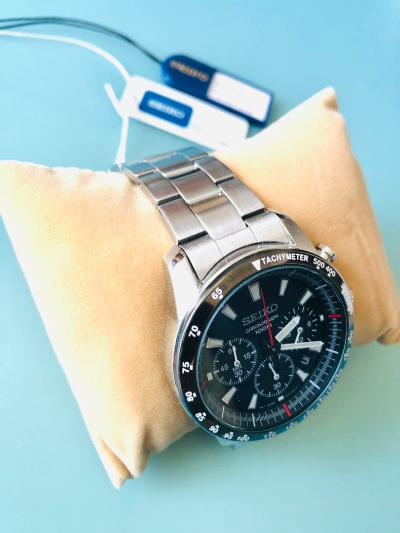 Seiko Men's Black Watch - SSB031PC for sale online | eBay