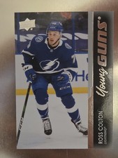 2021-22 Upper Deck UD Young Guns YG Ross Colton Rookie Card RC #224 Lightning. rookie card picture