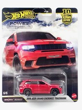 Hot Wheels Premium Car Culture Power Trip 2019 Jeep Grand Cherokee Trackhawk Red