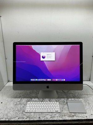 Apple iMac A1419 2015 Core i5-6500 3.2GHz 32GB RAM 1TB HDD Monterey CRACKED SCRN