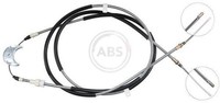 A.B.S. Bremsseil Seilzug Feststellbremse K11965 FüR Fiesta Courier Ford F3L F5L