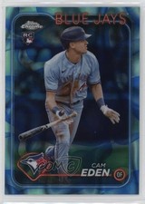 2024 Topps Chrome Update Aqua & Blue Lava Lamp Refractor /175 Cam Eden 05k6