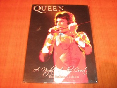 DVD QUEEN ''A NIGHT AT THE COURT'' LONDON 1977 + MÜNCHEN 1979 FREDDIE MERCURY RARE