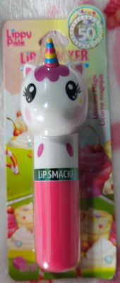 NEW Lip Smacker Lippy Pals Unicorn Flavored Moisturizing Smoothing Soft Shine