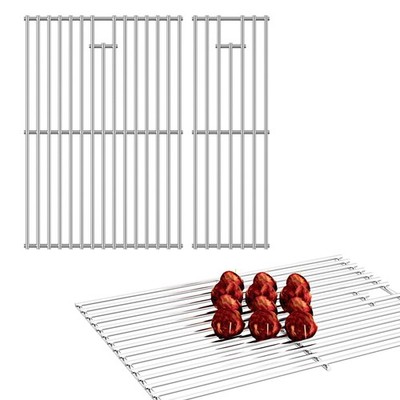 taiheis 28.7'W'x16.96''D Grill Grates Replacement 28.7'W'x16.96''D, Silver 