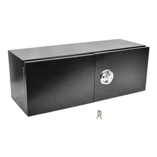 Steel 48"X18"X18" Underbody Truck Tool Box w/Barn Door Trailer Pickup RV Toolbox