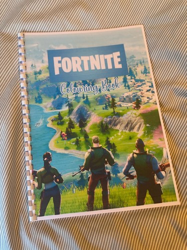Fortnite Colouring Book A4 | 20 Pages | Kids/Adults | 120gsm Paper