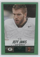 2014 Panini Hot Rookies Rookie End Zone 2/6 Jeff Janis #382 0s3