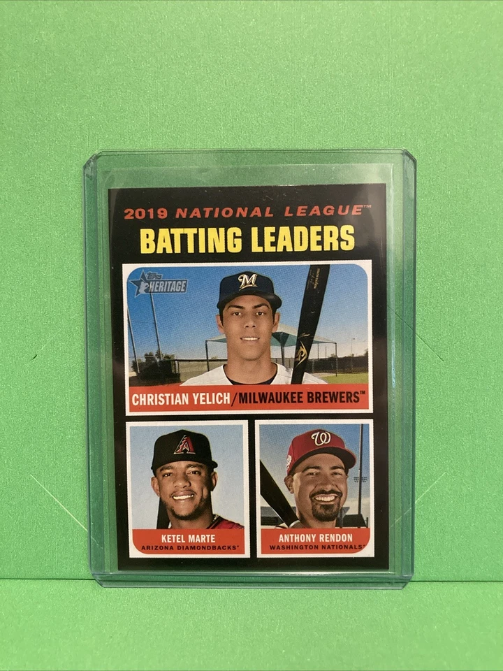 Christian Yelich Milwaukee Brewers 7-card Lot - Playoff Run! - Image 2 of 4