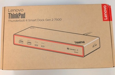 Lenovo ThinkPad Thunderbolt 4 Smart Dock Gen2 7500 40BE0135US **New**