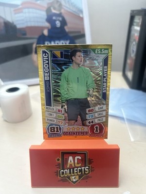 MATCH ATTAX WM 2014 | ASMIR BEGOVIC | BOSNIEN | STAR PLAYER CARD (135)