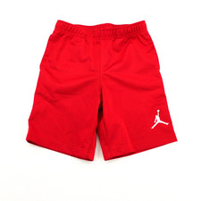 Red Jordans Kids Short Size 6-7 Years