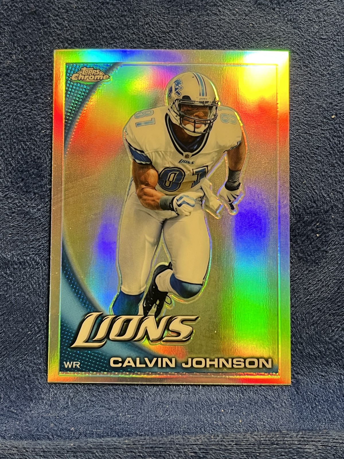 2010 Topps Chrome - Calvin Johnson #C193 Refractor