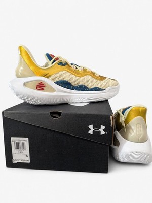 Under Armour Curry 11 Champion Mindset Basketball Low Top Gold/Blue 3026617