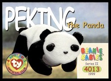 1999 Beanie Babies Series 2 Peking the Panda  #207