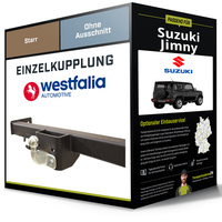 Starre AnhäNgerkupplung FüR Suzuki Jimny 07.2018-Jetzt II Typ A6G Westfalia NEU