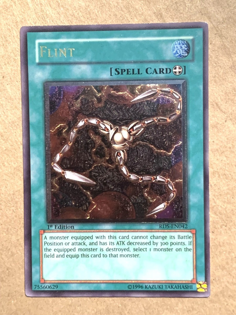yugioh Flint RDS-EN042 Ultimate Rare 1st Edition near mint | eBay