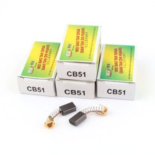 5 Pairs CB51 Motor Carbon Brush 13 x 8 x 5mm for Power Tool