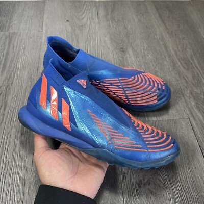 Adidas Predator Edge.1 TF Sapphire Edge Cleats Blue Turbo GW9997 Men Size 6.5