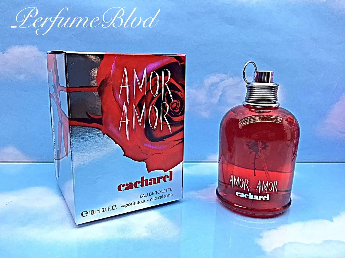AMOR AMOR CACHAREL 3.4 FL.OZ 100 ML EAU DE TOILETTE SPRAY WOMEN IN SEALED BOX