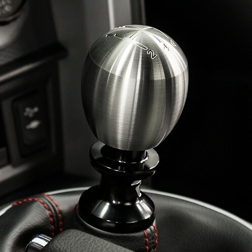 Raceseng Slammer Silver Brushed Gate 3 M12x1.25mm Shift Knob for Subaru ...