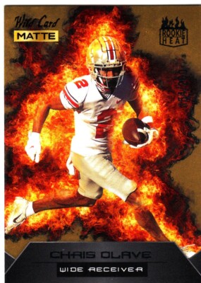 2022 Wild Card Matte Rookie Heat #199/200 MADE CHRIS OLAVE-SAINTS