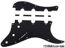 *NEW Stratocaster PICKGUARD for Fender Strat Standard 11 Racing Stripe Print