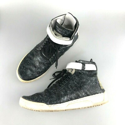 Adidas x Y-3 Hayworth Splatter Mid Size 10 US Black White Sneakers Shoes G17487