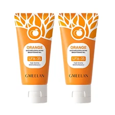 2x GMEELAN Original 50g Orange Enzymes Exfoliating Brightening Gel Free Shipping