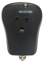 SINGLE OUTLET SURGE PROTECTOR 900 Joules 1875W UL 15A TVSS Transient Suppressor