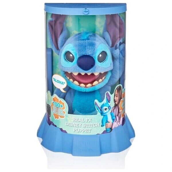 Real FX Disney Stitch Puppet Interactive Toy BRAND NEW