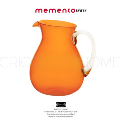 Memento Synth Bally - Orange - KUNSTSTOFF - Karaffe / Krug - 1,6 Liter