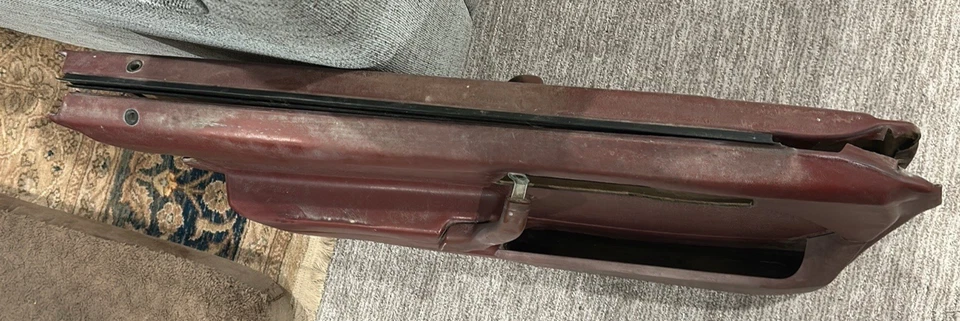 Mercedes Benz W201 190E Maroon Door panels for models w/ Electric Seats Qty 4 - Image 4 of 4