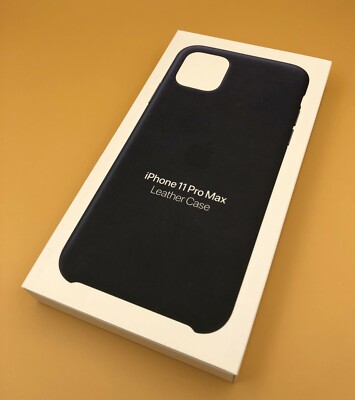 Genuine Authentic Apple Leather Case Snap On Cover For iPhone 11