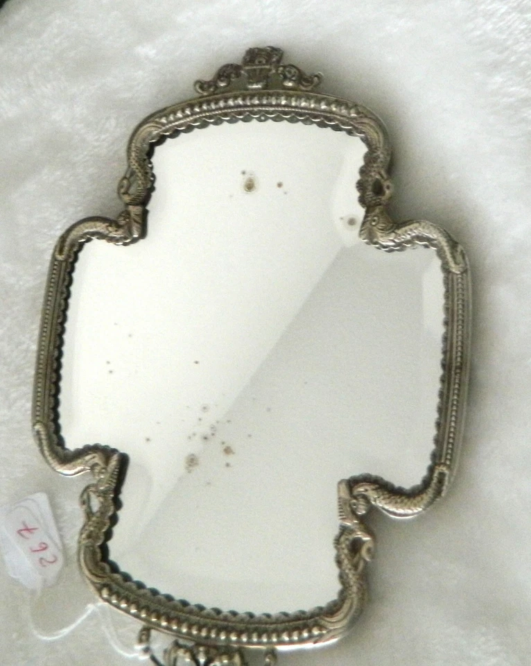 superbe face à main XIX° en argent - Photo 4/4