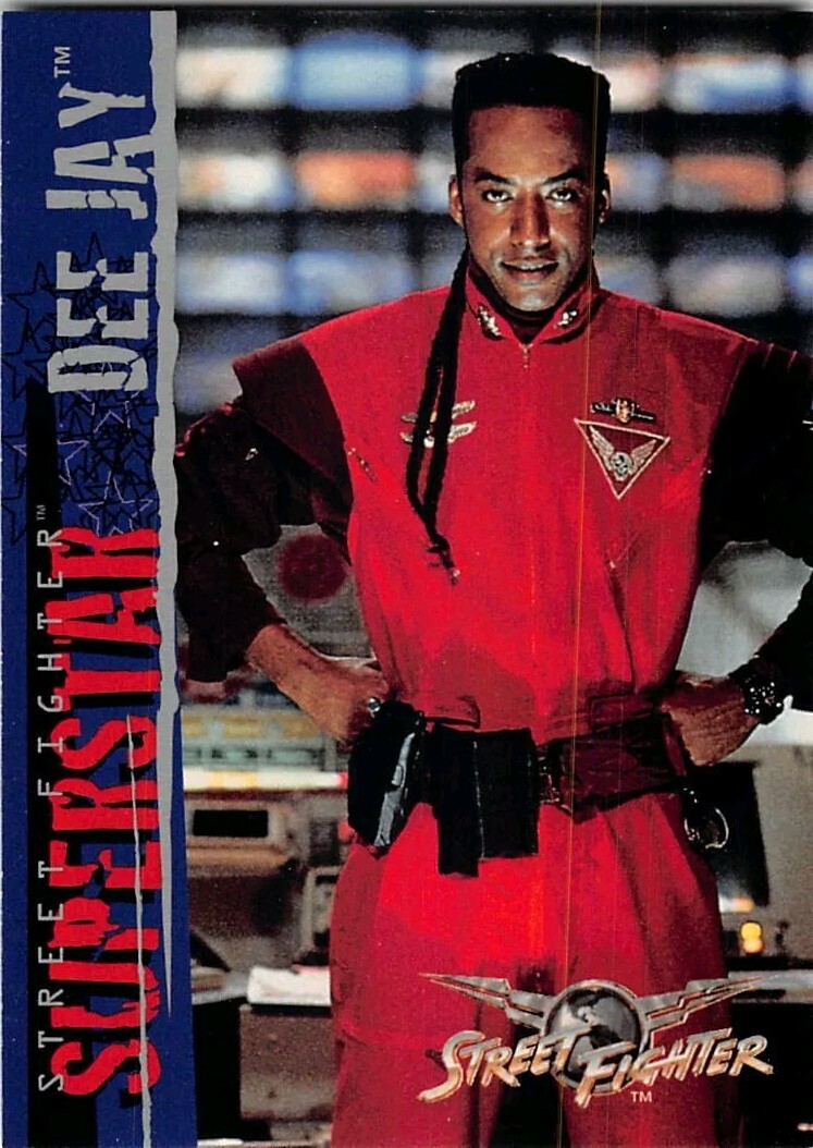 1994 Upper Deck Street Fighter Capcom Movie #56 Dee Jay