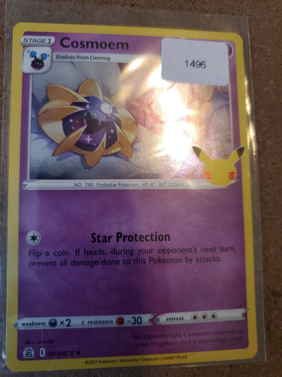 Cosmoem 014/025 25th Anniversary Celebrations Holo Pokemon Card | eBay