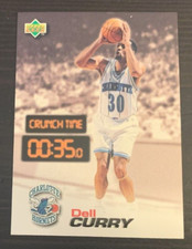 1997 Upper Deck DELL CURRY Nestle Crunch Time #17 Hornets