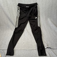 Adidas Track Soccer Pants Woman s Small Climacool Black