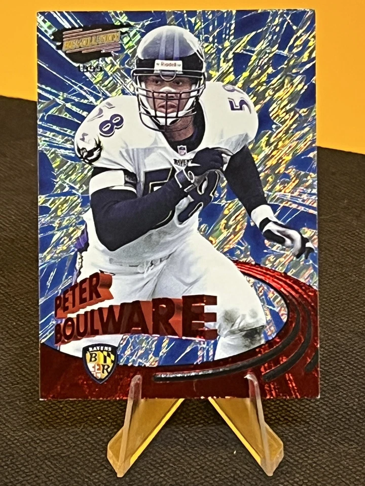 1999 Pacific Revolution Red Parallel Serial Number #284/299 Peter Boulware #13 - Image 3 of 4