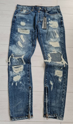 Pantalone Jeans Uomo Y.Two Denim cavallo basso vintage art y1123 dalla 42 a 52 e Pantalone Jeans Uomo Y.Two Denim cavallo basso vintage art y1123 dalla 42 a 52 e