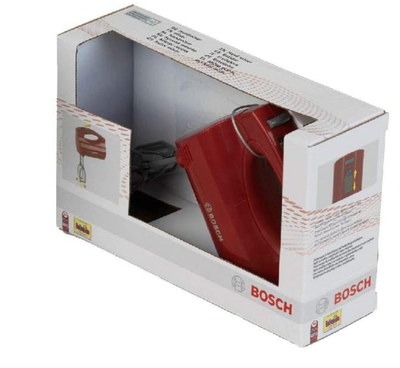 Bosch Theo Klein Red Hand Mixer Childrens Preschool Pretend Role  