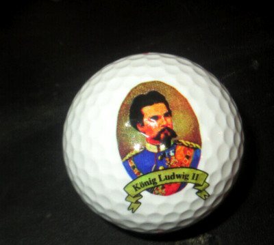Bavarian Konig Ludwig II Logo Golf Ball
