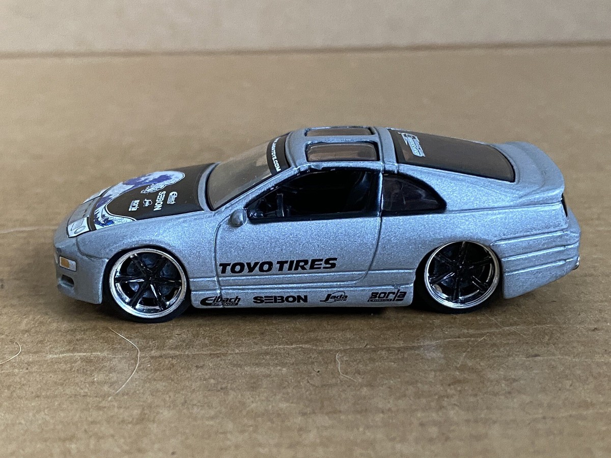 Jada Toys Nissan 300ZX. Option D, 1:64 Scale, Die Cast, Loose