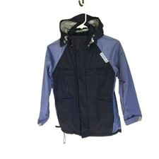 O'Neill Freedom Series Snowboard Jacket Youth Size Small Hooded Blue Colorblock