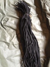 5 Pairs Parade Shoe Flat Laces 50cm British Army Issue Security Men Ladies Cadet