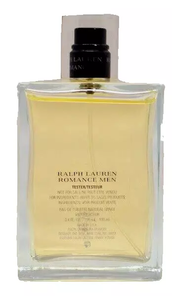 ❤️RALPH LAUREN ROMANCE MEN ,EAU DE TOILETTE,3.4OZ 100ML,VERY